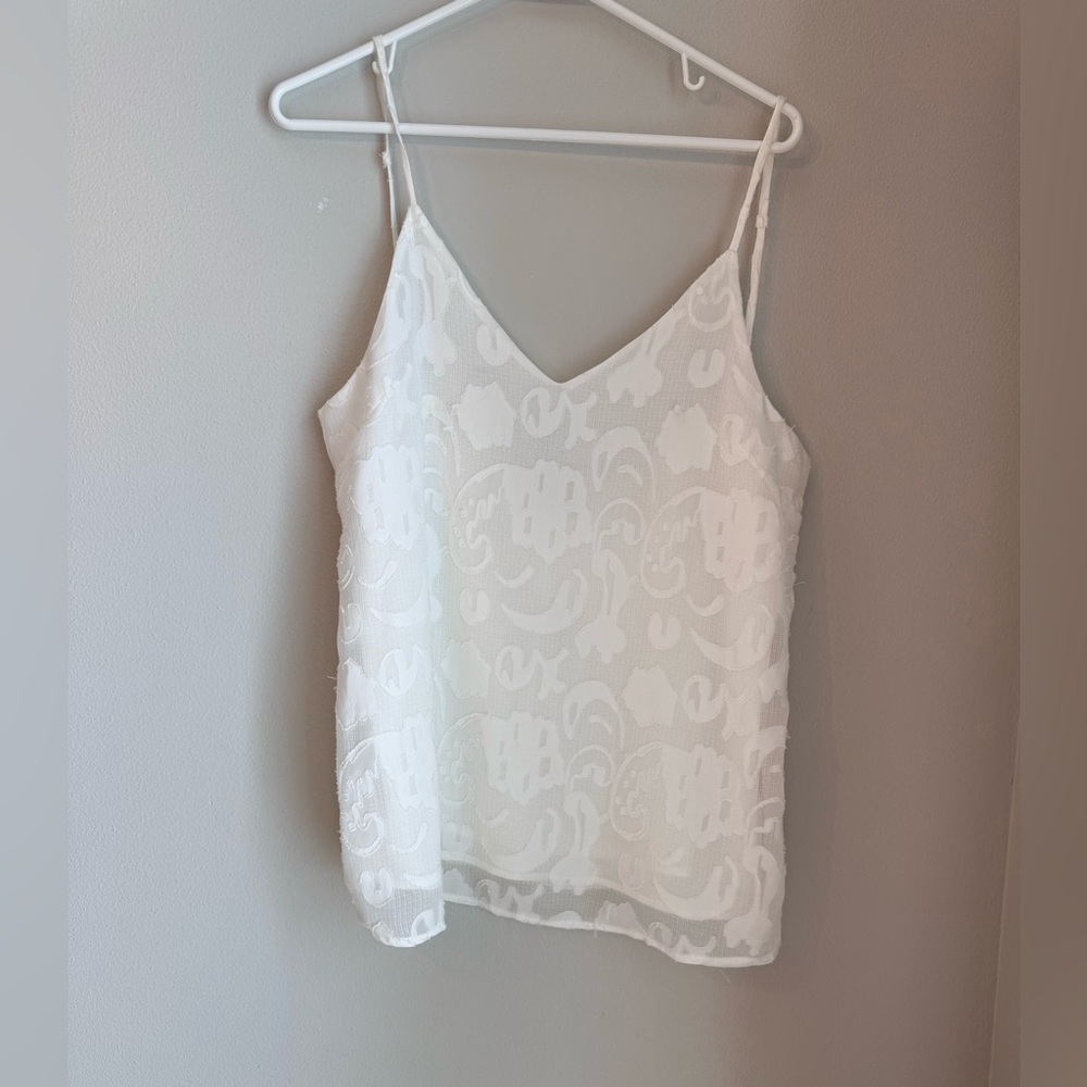 Promesa Elegant White Camisole